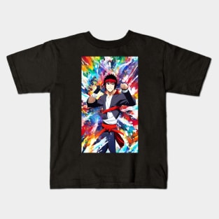 anime boy Kids T-Shirt